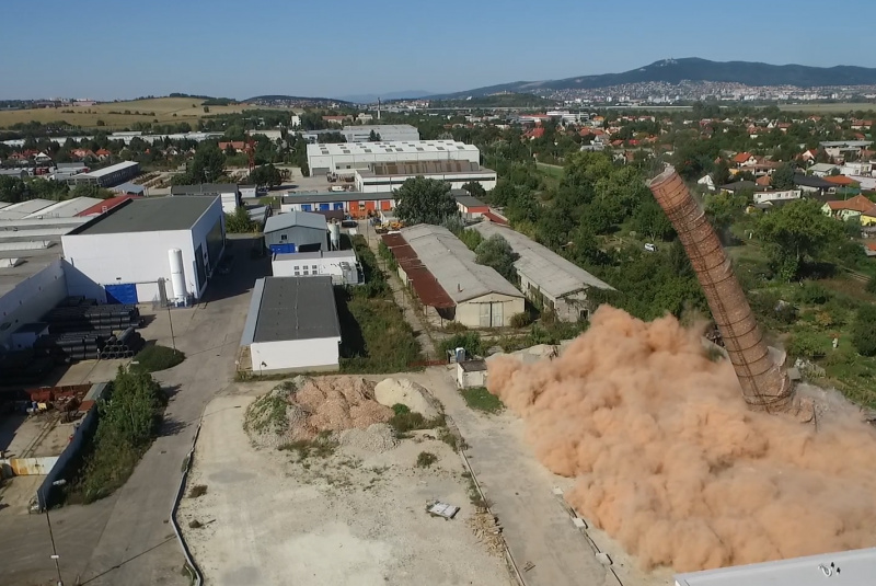  Demolácie objektov pomocou trhavín - gal / Demolácie objektov pomocou trhavín - foto