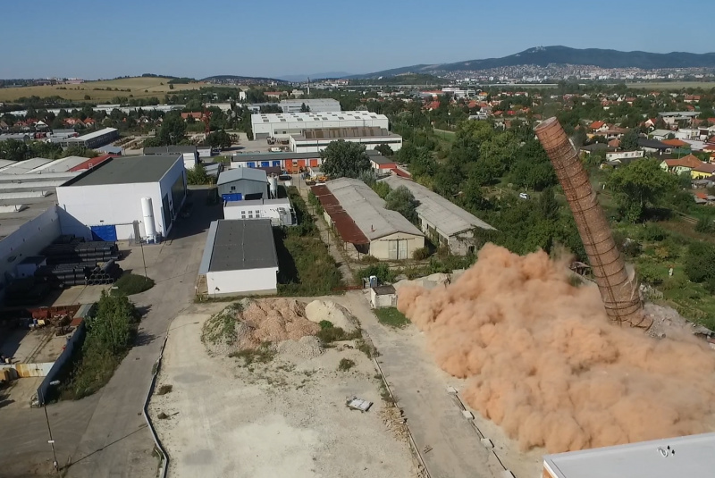  Demolácie objektov pomocou trhavín - gal / Demolácie objektov pomocou trhavín - foto