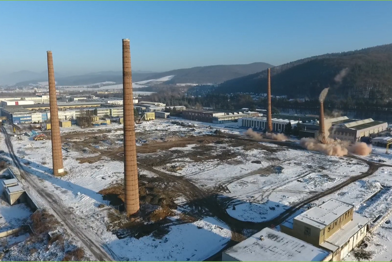  Demolácie objektov pomocou trhavín - gal / Demolácie objektov pomocou trhavín - foto
